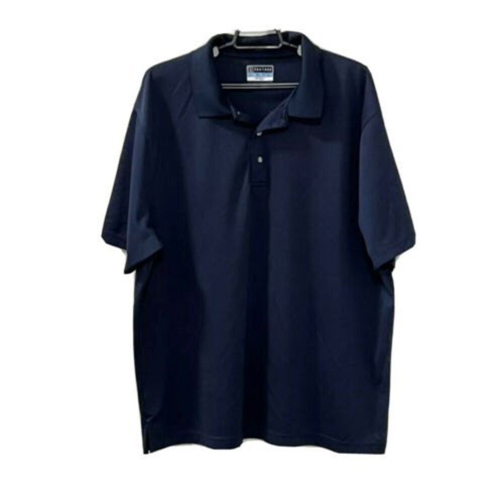 PGA Tour Mens Golf Airflux Polo Shirt Size  2XL Dark Blue